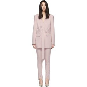 Tibi Oversized Tuxedo Jacket in Pink Pastel